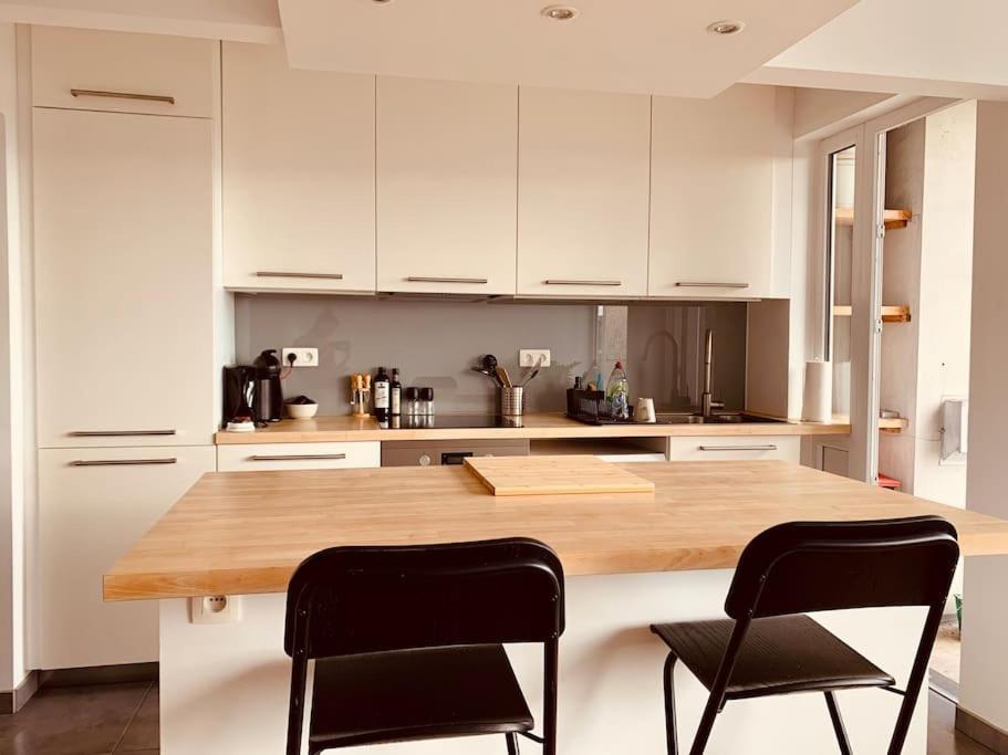 Appartement Cosy & Lumineux Au Coeur De Liege! Bagian luar foto